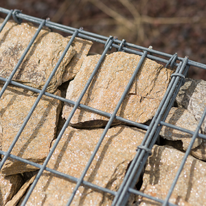 سياج جابيون ملحوم 4.62 مم / 5 مم / 6 مم، سلة جابيون طويلة، جابيون 100×100 عرض 50 سم، جابيون جلفان أسترالي - Product Image 4