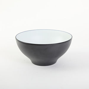 Tazón de Sopa de Fideos Oriental de Melamina Nórdica en Blanco y Negro, Tazón de Ramen Irrompible de Melamina, Tazón para Servir en Restaurantes - Product Image 2