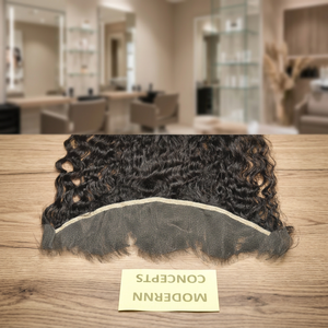 10 pouces à 30 pouces 2*6 hd cheveux humains dentelle frontale ondulée vente en gros cheveux humains vierges cuticules alignées extensions de cheveux humains - Product Image 1