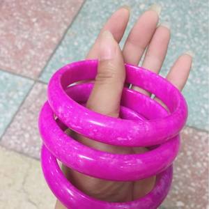 Atacado Linda Rosa Sugilite Natural <span class=keywords><strong>Jade</strong></span> Gemstone Bracelet 56-62mm <span class=keywords><strong>Jade</strong></span> Jadeite Bracelet Bangle - Product Image 6