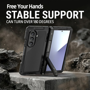 เคสกันกระแทกแบบเต็มตัวพร้อมช่องใส่ปากกาสำหรับ Samsung Galaxy Z Fold 8 Ultra รุ่นโลหะแข็งแรงทนทาน - Product Image 6