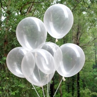 Ballons en latex transparents gonflables de 18 pouces, 25 pièces, pour la décoration de fêtes d'anniversaire, de mariages et de festivals