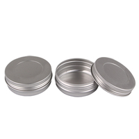Boîte de conserve de parfum en métal aluminium ODM avec couvercle évidé pour diffuseur solide de parfum d'aromathérapie de voiture