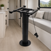Pieds de table pneumatiques à vérin de levage pour camping-car, caravane, fourgonnette, véhicule de loisirs Awnlux
