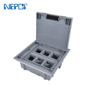 NEPCI Plancher extérieur Bureau Usine <span class=keywords><strong>Prise</strong></span> de sol Boîte à douille latérale Boîtier de <span class=keywords><strong>prise</strong></span> de sol pop-up - Product Image 3