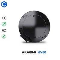 Moteur Brushless DC CubeMars AKA60-6 KV80 24V 48V 3Nm 9Nm avec encodeur et driver pour robot AGV et robot-chien