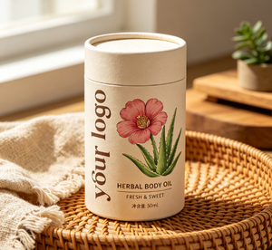<b>Customized</b> c Four-Color Printing Custom Cardboard Tube Packaging with EVA foam, Suitable for Essential Oil and Cosmetics - Product Image 2