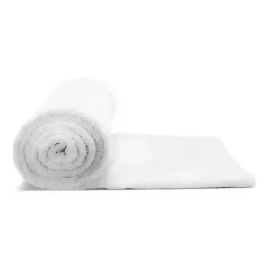 Serviette de bain mi-longue printemps 70x140 cm 100% coton durable tissé pour usage en salle de bain - Product Image 1