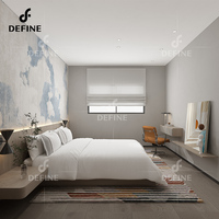 Solution complète de mobilier hôtelier, y compris un ensemble de meubles modernes pour chambre d'hôtel et un mobilier pour hall d'hôtel