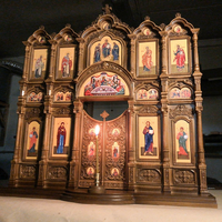 Sculpture en résine, coin de prière orthodoxe, décoration intérieure, ustensiles d'église catholique, ornement Vierge Marie Jésus