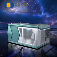 CGCH M3 akıllı çıkarılabilir evler prefabrik kapsül ev banyo Sunshine odası AI ses kontrolü ile minik villa