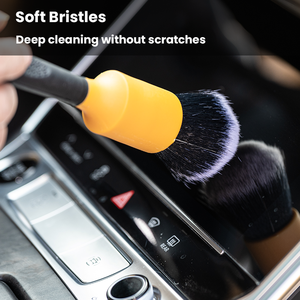 Kits de detailing automobile pour l'entretien des voitures, nettoyage humide et sec, double usage, pour les roues, les pneus, l'intérieur automobile - Product Image 5