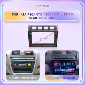 Khung âm thanh xe hơi 9 inch cho <span class=keywords><strong>Kia</strong></span> Picanto 2004-2007 Euro STAR2001-2011 Android Màn hình âm thanh nổi tự động sửa chữa Bảng điều khiển giao diện - Product Image 6