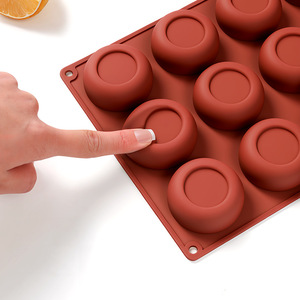 Ý Tưởng Mới Silicone Vỏ Biển Khuôn Nướng Khuôn Hình Chữ Nhật Silicone Mousse Bánh Khuôn DIY Silicone Khuôn Cho Sô Cô La Xà Phòng - Product Image 4