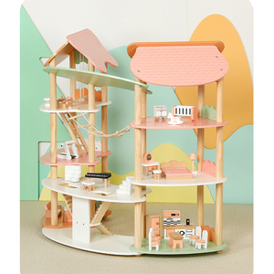 <span class=keywords><strong>Casa</strong></span> <span class=keywords><strong>de</strong></span> juguete para niños <span class=keywords><strong>Casa</strong></span> <span class=keywords><strong>de</strong></span> <span class=keywords><strong>muñecas</strong></span> <span class=keywords><strong>de</strong></span> madera Muebles en miniatura <span class=keywords><strong>de</strong></span> juguete para niños - Product Image 2