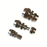 Nouvelle raccord rapide pneumatique en laiton pour camion, réducteur double tête, raccord en T traversant, haute performance pour tube en nylon
