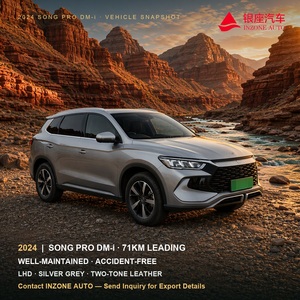 BYD Song Pro DM-i 2024 d'occasion, SUV hybride rechargeable, véhicule à énergie nouvelle, 110 km d'autonomie, transmission automatique, à vendre à l'exportation - Product Image 2