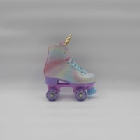 Accessoires de corne de boeuf de haute qualité avec lumière et lumière LED roues en polyuréthane chaussures de patin à roulettes costume pour Sports de plein air pour adultes et enfants