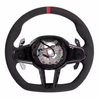 Roda kemudi olahraga CS Nappa kulit, Aksesori Mobil untuk BMW 3 4 5 Series G01 G20 G21 G80 G81 G22 G23 G26 G30 G32 G87 G80