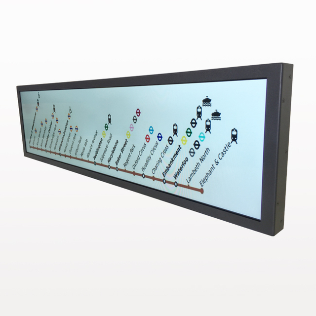 Bus Digital LED Video Board Passenger Information Display