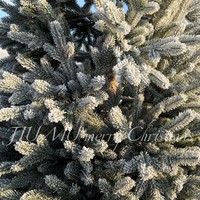 Arbre de Noël décoratif de neige de poudre blanche en gros de fabricant de la Chine