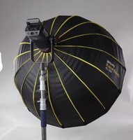 Diffuseur de flash de studio pliable rapide Triopo en alliage d'aluminium KL-65/KL-85/KL-105/KL-120 avec monture Bowens 120 cm