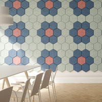 Panneaux muraux décoratifs modernes pour le cinéma et l'hôtel Panneaux insonorisants en tissu