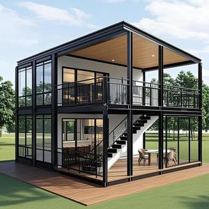 Casa prefabricada expandible Casas de contenedores de alta calidad de 40 pies Casas de contenedores modulares prefabricadas - Product Image 3