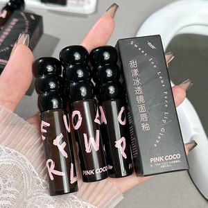 Brillo Labial PINKCOCO Sweet Iced Mirror, Brillo Labial con Efecto Espejo, Ligero como el Agua, No se Pega a la Taza, No se Desvanece, Brillo Labial Líquido Glaseado para Chicas - Product Image 3