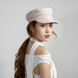 2025NEW Casquette bretonne traditionnelle Casquette <span class=keywords><strong>de</strong></span> <span class=keywords><strong>marin</strong></span> Casquette <span class=keywords><strong>de</strong></span> capitaine Logo personnalisé disponible - Product Image 3