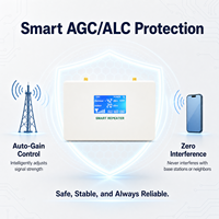 Amplificateur de signal cellulaire EasyBoost AWS1700MHz Bande 4 2G 3G 4G 5G, contrôle via l'application Tuya, installation facile, domicile et bureau, 500m, garantie 3 ans