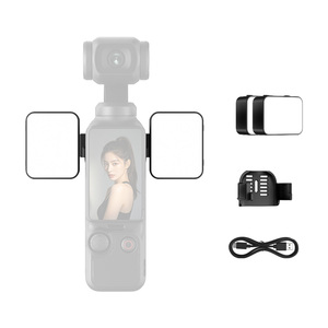 Lumière d'appoint magnétique pour DJI Osmo Pocket 4 <span class=keywords><strong>3</strong></span>, idéale pour les vlogs <span class=keywords><strong>en</strong></span> extérieur, les prises de vue nocturnes et urbaines, <span class=keywords><strong>3</strong></span> couleurs, <span class=keywords><strong>3</strong></span> niveaux de luminosité, portable, rechargeable par Type-C - Product Image 2