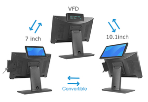 Registratore di Cassa per Ristoranti a Prezzo di Fabbrica, Sistema POS con Schermo Touch da 15,6 Pollici Compatibile con Windows 10/11 - Product Image 4