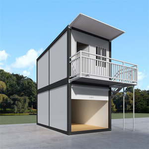 Container di Lusso Moderno Smontabile 20Ft, Montaggio Rapido, in Acciaio Zincato Traspirante, per Ufficio, Casa, Negozio - Product Image 2