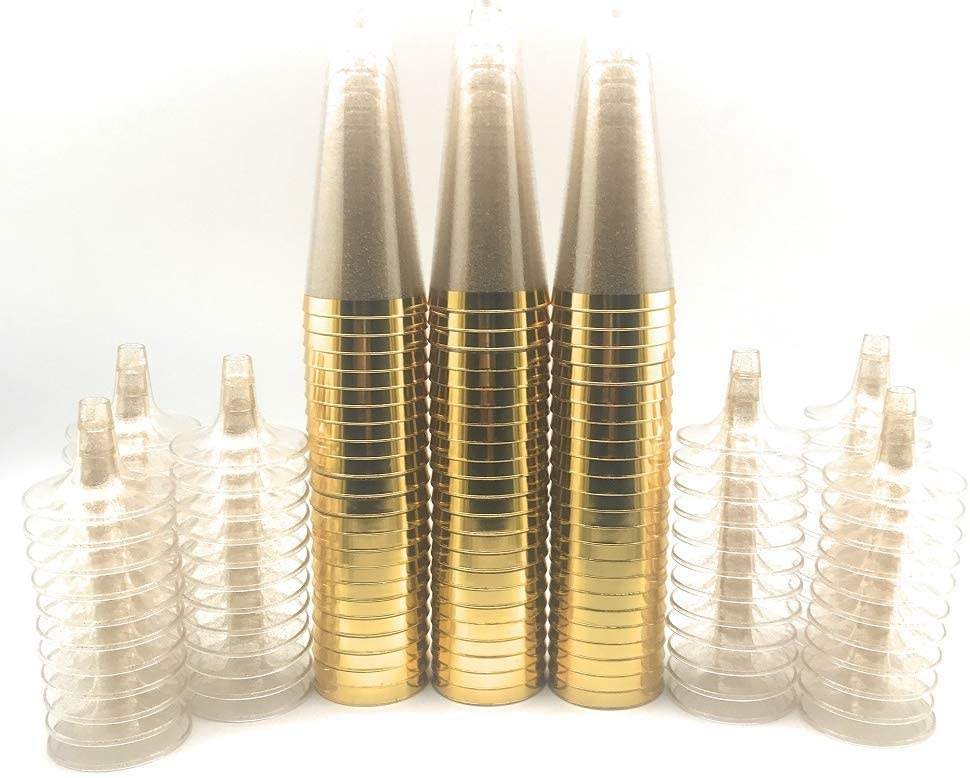 Jante à paillettes dorées