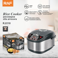 Capacité RAF 5L pour cuiseur à riz électrique domestique cuiseur à riz multifonctionnel chauffage continu
