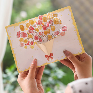 Tarjetas de Visita y Tarjetas de Felicitación de Marca Personalizadas de Alta Gama al por Mayor, Diseño de Corte Láser 3D para Bodas, Cumpleaños y Días Festivos - Product Image 3