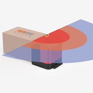 Akusense AS-35CA Industrial Difuso TOF 360 ° Laser Distância Lidar Scanner Sensor - Product Image 5