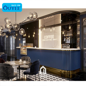 ไฟ LED ตกแต่งโมเดิร์นคาเฟ่ร้านเฟอร์นิเจอร์ตกแต่งผนังชุดโต๊ะกาแฟร้านกาแฟเคาน์เตอร์บาร์ - Product Image 1