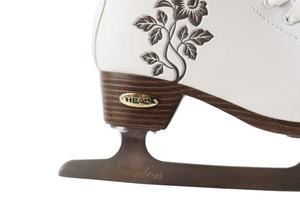 HEAD Opal Professional White Figure Skates en cuir synthétique <span class=keywords><strong>avec</strong></span> doublure en <span class=keywords><strong>fourrure</strong></span> de <span class=keywords><strong>glace</strong></span> pour la saison d'hiver - Product Image 5