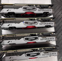 Carte graphique d'occasion RTX 2080Ti 22G 22GB GDDR6 modifiée 352 bits PCIe 3.0 pour l'inference IA SD LLM 2080ti