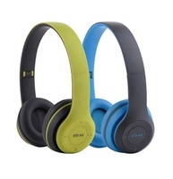 Vente en gros pliable 3.5mm sans fil Bluetooth P47 bluetooth casque avec microphone écouteur et casque et accessoires