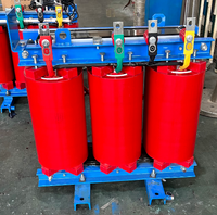 Transformateur triphasé sec HaiRui SCB11, encapsulé dans de la résine époxy, entrée 11kV/380V, 50/60Hz, MV/HV, 3 bobines, transformation ovale
