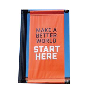 Bestful Signs pôle bannière drapeau affichage rue pôle publicité - Product Image 1