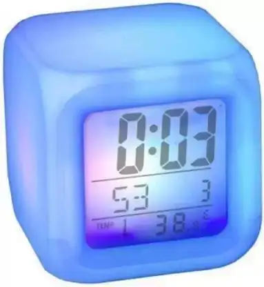 7 Changing Lighting Colors Toddlers Children Sleep Trainer Digital Alarm Clock For Bedroom digital analog digital clocks