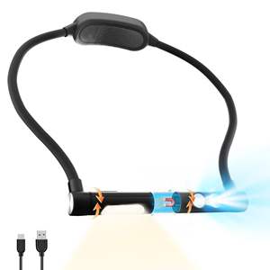 Lampe <span class=keywords><strong>de</strong></span> lecture portable pour le cou, à intensité réglable, protection des yeux, pour la lecture au <span class=keywords><strong>lit</strong></span>, les voyages en extérieur - Product Image 2