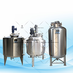 Réservoir d'acier inoxydable Réservoir de stockage chimique et alimentaire - Product Image 1