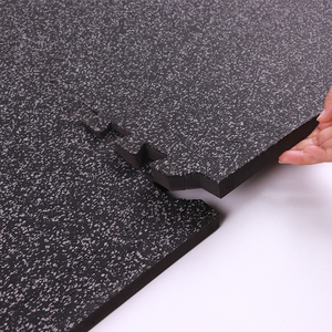 Chuanyu Cao Chi Phí Hiệu Quả 20Mm Interlock Cao Su Sàn Cho Trong Nhà Tập Thể Dục Phòng Tập Thể Dục Khu Vực Bọt Câu Đố Sàn Cao Su Mat - Product Image 5