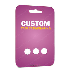 ราคาโรงงาน บรรจุภัณฑ์แคปซูลยาไรโน่แบบกระดาษพิมพ์ลายตามสั่ง พร้อมกล่องโชว์สินค้า - Product Image 2
