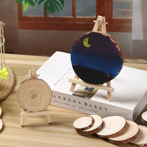 Mystic Arts Solid Wood Mini <b>Easel</b> Natural Finish Handmade Art Display Stand Desktop Decoration Photography Prop - Product Image 2